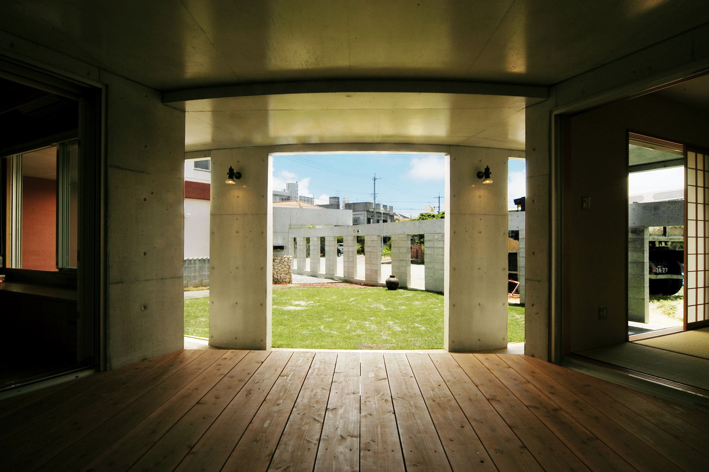 しまぶくの家 ~変形敷地に建つ家~