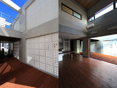 宮里の家Ⅴ 〜市街地に建つコートハウス〜