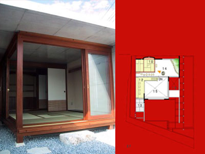 読谷の家 〜空中茶室の家〜